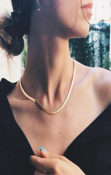 stainless steel bone chain 3mm flat gold fish necklace herringbone neck europe and america chains9674702, Silver
stainless steel bone chain 3mm flat gold fish necklace herringbone neck europe and america chains9674702, Silver