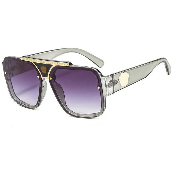 23ss designer versages sunglasses vercaces modern men's and women's large frame sunglasses fashion beauty head glasses, White;black
23ss designer versages sunglasses vercaces modern men's and women's large frame sunglasses fashion beauty head glasses, White;black