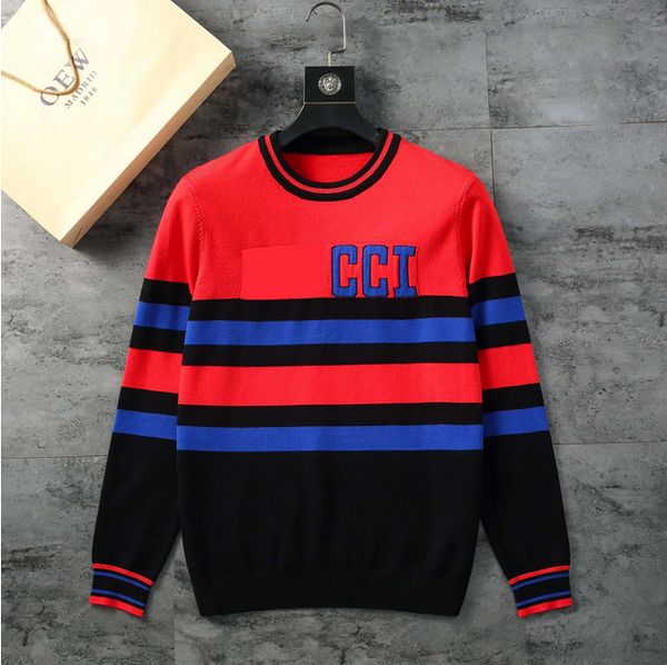 23ss designer sweater luxury men and women jacquard stripes men's paris fashion t-shirt t-shirt street long sleeve luxury logo -x-xxl, White;black
23ss designer sweater luxury men and women jacquard stripes men's paris fashion t-shirt t-shirt street long sleeve luxury logo -x-xxl, White;black