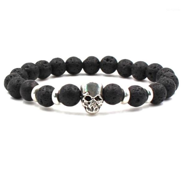 skeleton charm bracelet 8mm lava stone bead diy essential oil perfume diffuser bracelets jewelry16196006, Black
skeleton charm bracelet 8mm lava stone bead diy essential oil perfume diffuser bracelets jewelry16196006, Black