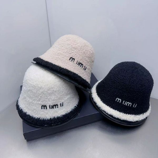 luxury designer letters bucket hat winter beanie men women fisherman hat cotton cashmere outdoor travel warm wide brim hats, Blue;gray
luxury designer letters bucket hat winter beanie men women fisherman hat cotton cashmere outdoor travel warm wide brim hats, Blue;gray