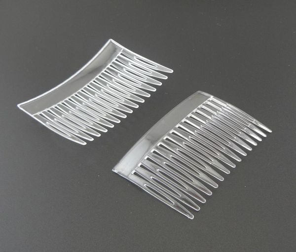 20pcs 46cm69cm 15teeth clear flat plain plastic hair comb for diy hair accessoriesside combs diy crown tiara9441299, White;golden
20pcs 46cm69cm 15teeth clear flat plain plastic hair comb for diy hair accessoriesside combs diy crown tiara9441299, White;golden