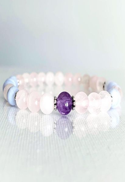 mg0790 6 mm rose quartz girls bracelet blue lace agate dainty beaded bracelet healing crystals yoga mala jewelry8573636, Black
mg0790 6 mm rose quartz girls bracelet blue lace agate dainty beaded bracelet healing crystals yoga mala jewelry8573636, Black