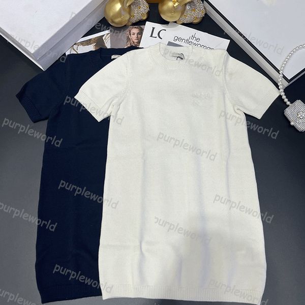 letter embroidered knits dress women short sleeve dresses designer casual empire knitting dress summer tight dresses, Black;gray
letter embroidered knits dress women short sleeve dresses designer casual empire knitting dress summer tight dresses, Black;gray