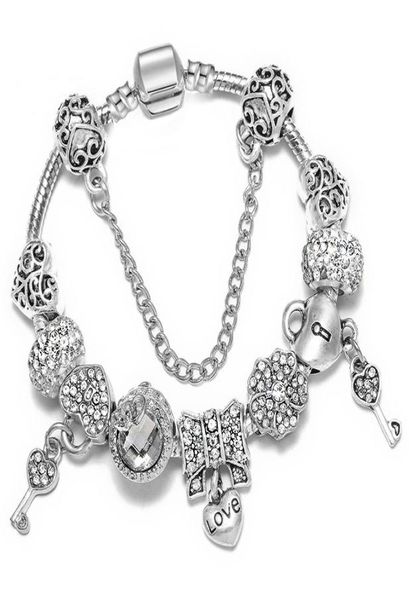 fashion 925 sterling silver love bowknot heart locker key murano lampwork glass & european charm beads crystal dangle fits p charm bracelets, Golden;silver
fashion 925 sterling silver love bowknot heart locker key murano lampwork glass & european charm beads crystal dangle fits p charm bracelets, Golden;silver