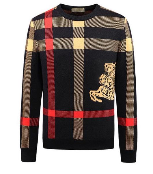 men's sweater sweater women's clothing brand designer fashion leisure long sleeve luxury classic plaid wrinkle cotton large size, White;black
men's sweater sweater women's clothing brand designer fashion leisure long sleeve luxury classic plaid wrinkle cotton large size, White;black