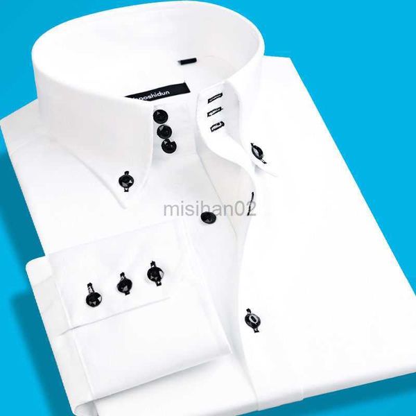 men's casual shirts men's casual shirt long sleeve korean trends fashion button-down collared shirt business dress shirts slim fit, White;black
men's casual shirts men's casual shirt long sleeve korean trends fashion button-down collared shirt business dress shirts slim fit, White;black