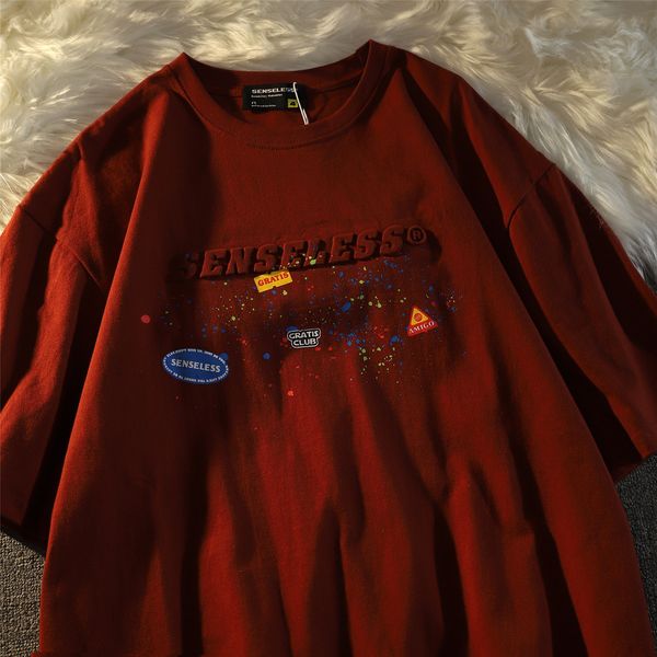 women's tshirt t shirt woman printed y2k korean american streetwear retro ink splash 3d embossed letters cotton ladies short sleeved 23, White
women's tshirt t shirt woman printed y2k korean american streetwear retro ink splash 3d embossed letters cotton ladies short sleeved 23, White