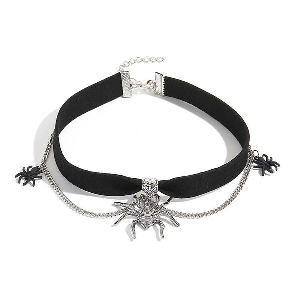 cosplay harajuku punk rock gothic collar choker leather spide tassel chokers necklace body accessories, Golden;silver
cosplay harajuku punk rock gothic collar choker leather spide tassel chokers necklace body accessories, Golden;silver