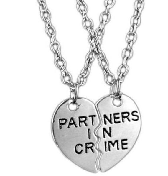vintage silver heart lock key partners in crime yin yang taiji bitches friend couple necklaces pendants choker for women ac9373644
vintage silver heart lock key partners in crime yin yang taiji bitches friend couple necklaces pendants choker for women ac9373644