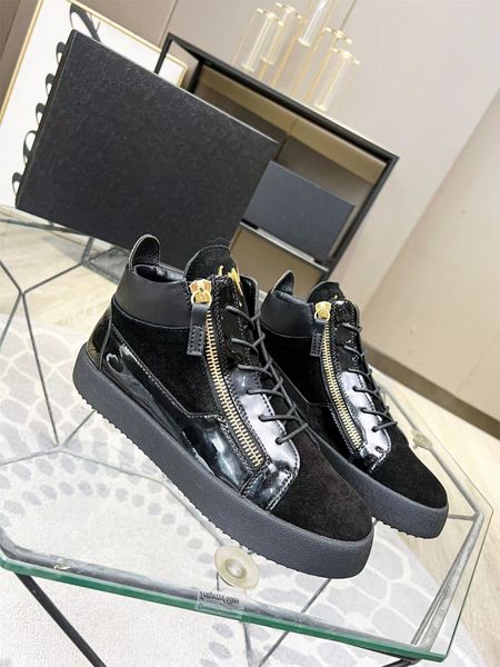 luxury 2023 brandhigh kriss sneakers shoes men zip fastening sides gold-tone hardware suede & leather trainers man casual walking eu38-46 wi, Black
luxury 2023 brandhigh kriss sneakers shoes men zip fastening sides gold-tone hardware suede & leather trainers man casual walking eu38-46 wi, Black