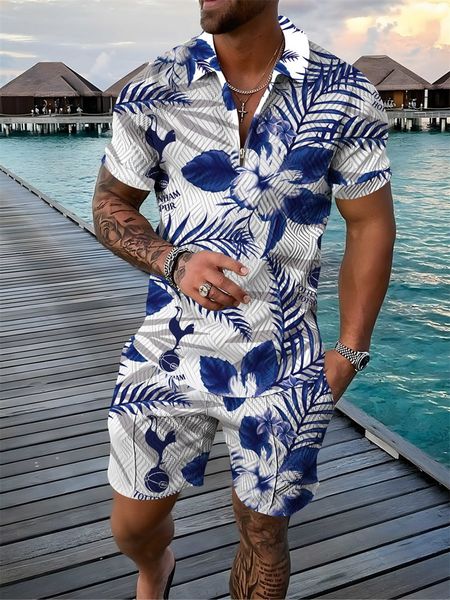 men s tracksuits tracksuit 2 piece set hawaiian style print 3d polo shirt t and shorts casual man clothing zip up 230724, Gray
men s tracksuits tracksuit 2 piece set hawaiian style print 3d polo shirt t and shorts casual man clothing zip up 230724, Gray