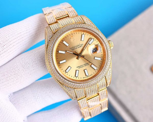 luxury oyster perpetual watch for men olex 41mm iybv jasonoo7 ladies brand full diamond uhr dial iced out montre sapphire with box, Slivery;brown
luxury oyster perpetual watch for men olex 41mm iybv jasonoo7 ladies brand full diamond uhr dial iced out montre sapphire with box, Slivery;brown