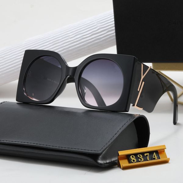 new y light luxury women's large frame sun sunglasses thin glasses ins high appearance level fashion personality trend anti-glare 8374, White;black
new y light luxury women's large frame sun sunglasses thin glasses ins high appearance level fashion personality trend anti-glare 8374, White;black
