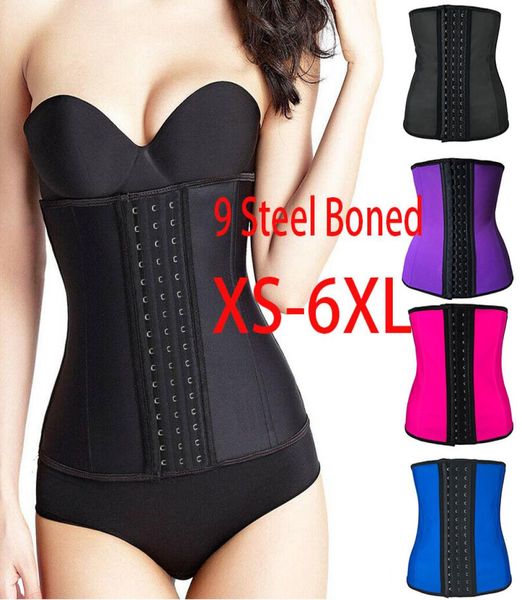latex waist trainer corset 9 steel bone shapewear body shapers women corset slimming belt fajas fajas reductoras de barriga 6xl y23281393, Black;white
latex waist trainer corset 9 steel bone shapewear body shapers women corset slimming belt fajas fajas reductoras de barriga 6xl y23281393, Black;white