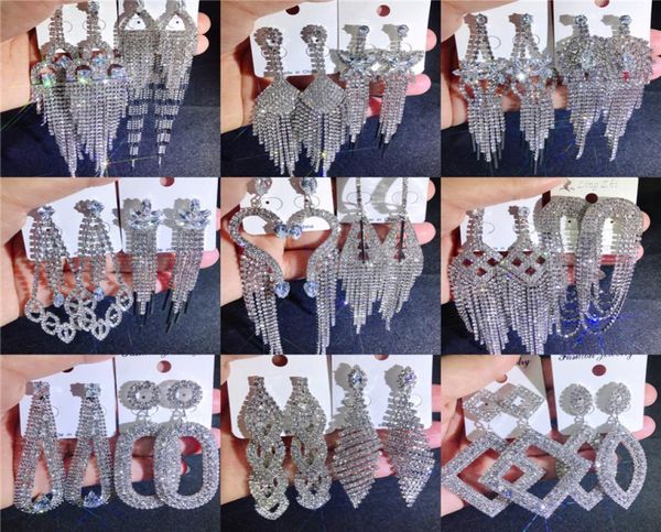 mix tassel earrings bling bling shine full crystal rhinestone claw chain diamond exaggerated earrings boutique wholes jewelry 8067983, Silver
mix tassel earrings bling bling shine full crystal rhinestone claw chain diamond exaggerated earrings boutique wholes jewelry 8067983, Silver