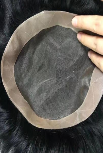 grade 8a human hair 1b color natural wave 10quotx 8quot men039s toupee 6quot hair pieces 120 density mono lace with pu a6865323, Black
grade 8a human hair 1b color natural wave 10quotx 8quot men039s toupee 6quot hair pieces 120 density mono lace with pu a6865323, Black