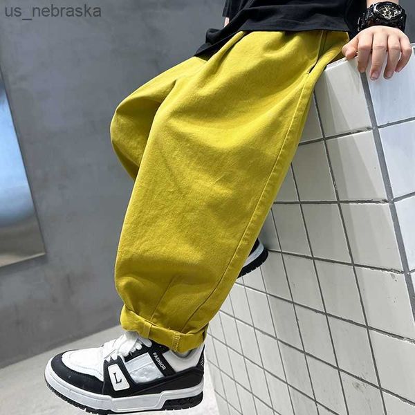 2023 streetwear new boys pants solid color casual pants teenage boys pocket pants children's spring and autumn boys casual pant l230518, Blue
2023 streetwear new boys pants solid color casual pants teenage boys pocket pants children's spring and autumn boys casual pant l230518, Blue