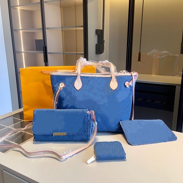 luxury designer bag 3pcs set women bags handbag shoulder classic naverfull fashion composite lady clutch tote bag female coin purse wallet
luxury designer bag 3pcs set women bags handbag shoulder classic naverfull fashion composite lady clutch tote bag female coin purse wallet