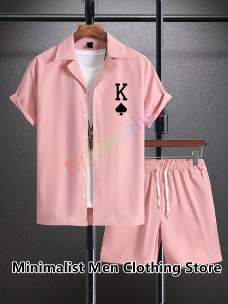 men's tracksuits men hawaiian sets fashion spade k print solid color summer short sleeve button shirt beach shorts streetwear mens suit, Gray
men's tracksuits men hawaiian sets fashion spade k print solid color summer short sleeve button shirt beach shorts streetwear mens suit, Gray