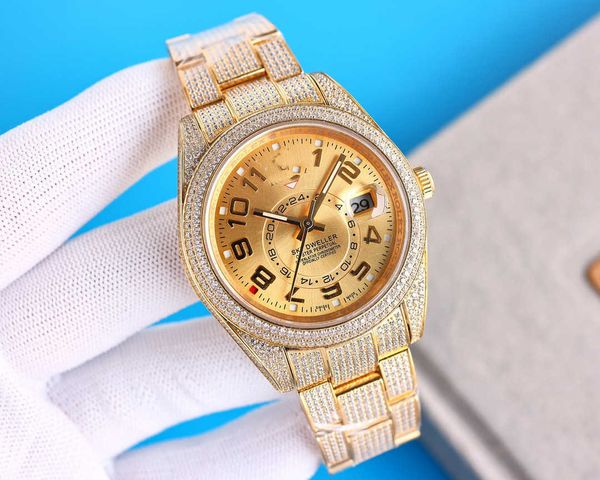 luxury oyster perpetual watch for men olex 41mm u7ym jasonoo7 ladies brand full diamond uhr dial iced out montre sapphire with box, Slivery;brown
luxury oyster perpetual watch for men olex 41mm u7ym jasonoo7 ladies brand full diamond uhr dial iced out montre sapphire with box, Slivery;brown