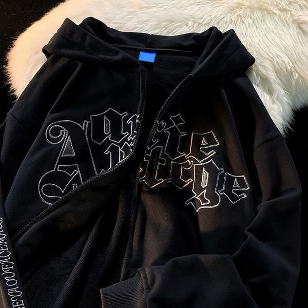 womens hoodies sweatshirts american embroidered hoodie women fashion brand couple cardigan coat vintage print lazy plush jacket 230725, Black
womens hoodies sweatshirts american embroidered hoodie women fashion brand couple cardigan coat vintage print lazy plush jacket 230725, Black