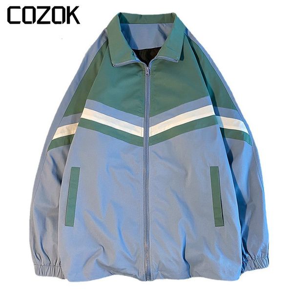 mens jackets korean patchwork varsity jacket men sport windbreaker coat casual loose fashion stand collar outwear 230726, Black;brown
mens jackets korean patchwork varsity jacket men sport windbreaker coat casual loose fashion stand collar outwear 230726, Black;brown