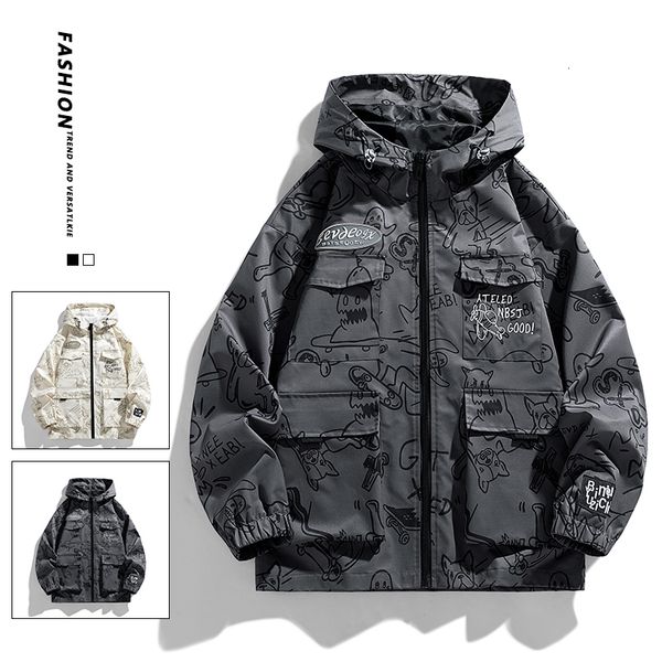 mens jackets autumn and winter multipocket quality with casual sports slim full print cartoon middle older children hooded mens jacket 23072, Black;brown
mens jackets autumn and winter multipocket quality with casual sports slim full print cartoon middle older children hooded mens jacket 23072, Black;brown