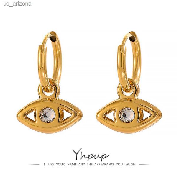 yhpup demon eye bead cz dangle earrings stainless steel cubic zirconia metal stylish temperament jewelry for women party gift l230620, Golden;silver
yhpup demon eye bead cz dangle earrings stainless steel cubic zirconia metal stylish temperament jewelry for women party gift l230620, Golden;silver
