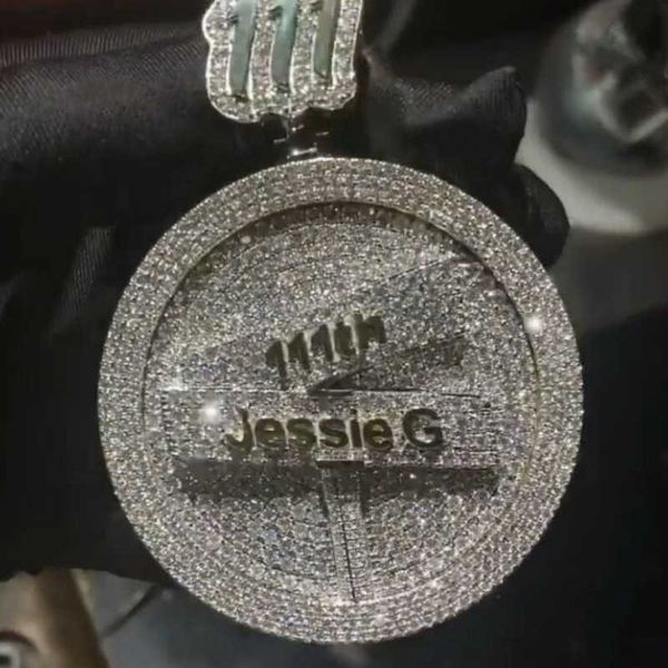 passes tester vvs moissanite pendant men cuban diamond chain fine jewelry pendants charms custom pendant necklace, Silver
passes tester vvs moissanite pendant men cuban diamond chain fine jewelry pendants charms custom pendant necklace, Silver