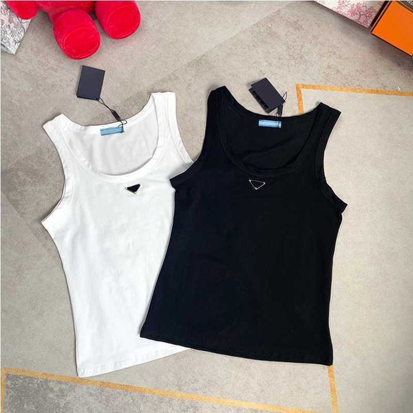 women's t shirts sleeveless woman vests summer triangle badge tanks tees casual lady shirt, White
women's t shirts sleeveless woman vests summer triangle badge tanks tees casual lady shirt, White