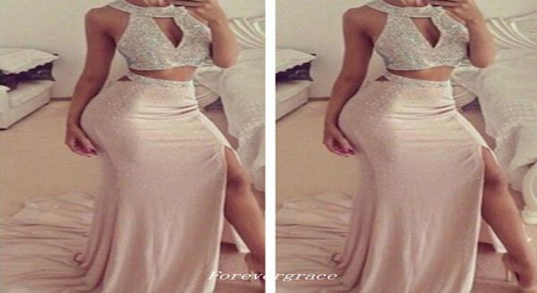 side slit two pieces prom dress mermaid high neck beaded women wear special occasion party dress plus size2538743, Black
side slit two pieces prom dress mermaid high neck beaded women wear special occasion party dress plus size2538743, Black