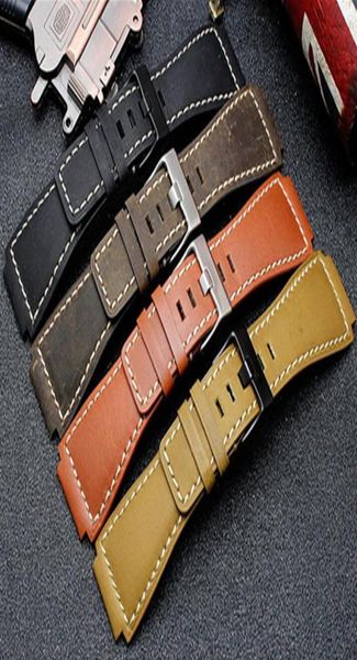 3424mm convex end italian calfskin leather watch band for bell series br01 br03 strap watchband bracelet belt ross rubber man t207050234, Black;brown
3424mm convex end italian calfskin leather watch band for bell series br01 br03 strap watchband bracelet belt ross rubber man t207050234, Black;brown