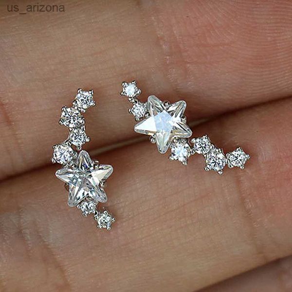 huitan dainty stars stud earrings for women low-key exquisite girls ear accessories daily wear simple stylish jewelry drop ship l230620, Golden;silver
huitan dainty stars stud earrings for women low-key exquisite girls ear accessories daily wear simple stylish jewelry drop ship l230620, Golden;silver