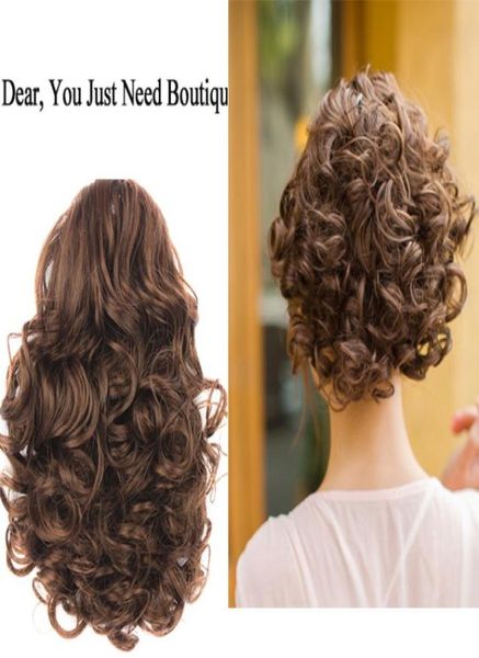 new women big curly chignon clip in elastic band fake hair bun updo hairpiece extension accessories synthetic natural hair style7165700
new women big curly chignon clip in elastic band fake hair bun updo hairpiece extension accessories synthetic natural hair style7165700