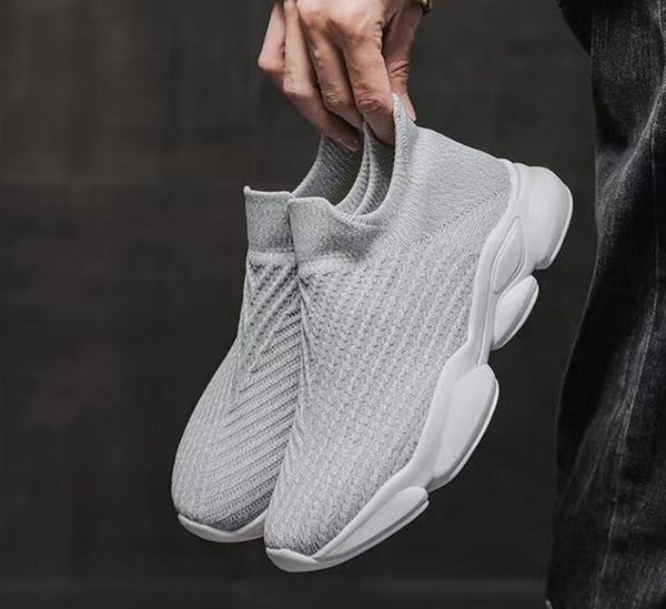 casual shoes for men and women in summer lightweight and breathable safe walking flying woven socks athletic sneakers, White;red
casual shoes for men and women in summer lightweight and breathable safe walking flying woven socks athletic sneakers, White;red
