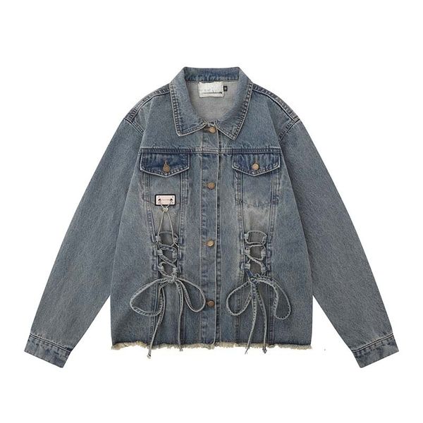mens jackets fashion design jeans jacket loose fit hip hop denim coat high streetwear oversized y2k cowboy outerwear with bandage 230725, Black;brown
mens jackets fashion design jeans jacket loose fit hip hop denim coat high streetwear oversized y2k cowboy outerwear with bandage 230725, Black;brown