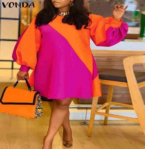 summer dress vonda women casual o neck vintage patchwork long lantern sleeve dresses plus size party vestidos short robe l2206016229381, Black;gray
summer dress vonda women casual o neck vintage patchwork long lantern sleeve dresses plus size party vestidos short robe l2206016229381, Black;gray