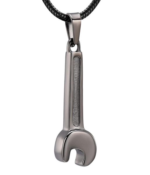 lkj10527 new design gun color wrench men cremation jewelry pendant with screw hold a little ashes for loved one memorial jewellery4013215, Silver
lkj10527 new design gun color wrench men cremation jewelry pendant with screw hold a little ashes for loved one memorial jewellery4013215, Silver
