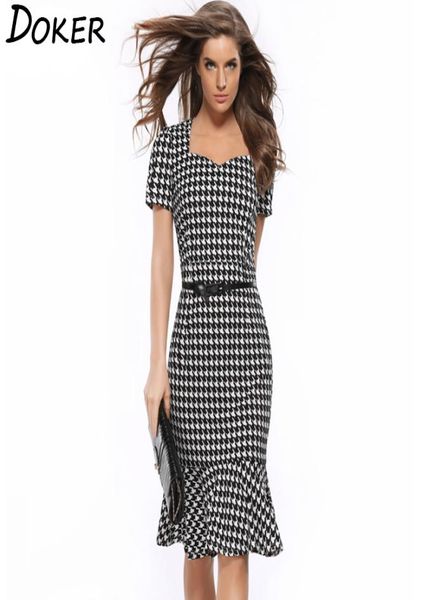 women elegant slimming dress summer houndstooth work office dress ladies evening party mermaid tunic bodycon dress vestidos8492407, Black;gray
women elegant slimming dress summer houndstooth work office dress ladies evening party mermaid tunic bodycon dress vestidos8492407, Black;gray