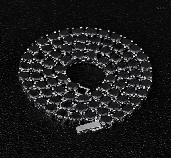 dnschic iced out tennis necklace 5mm white gold chain line with black cz for men women hip hop jewelry rapper street fashion14209158, Silver
dnschic iced out tennis necklace 5mm white gold chain line with black cz for men women hip hop jewelry rapper street fashion14209158, Silver