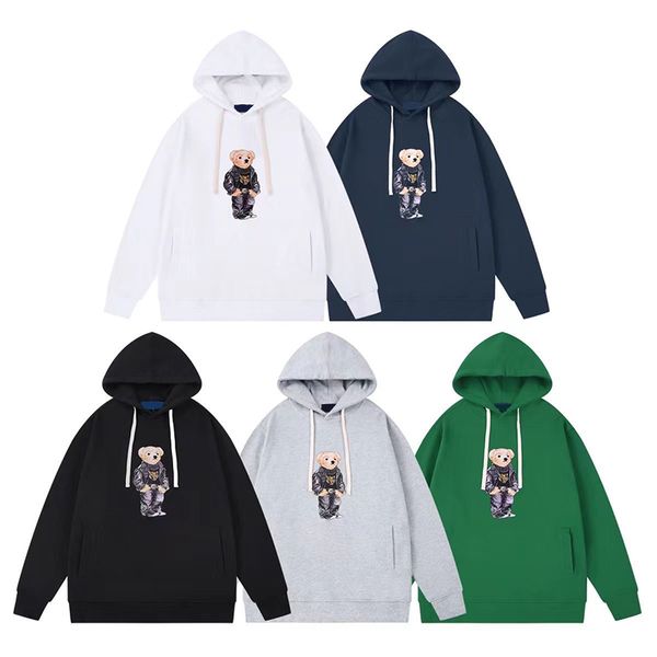 ralphs designer sweatshirts men bear embroidery hoodies laurens pullover crewneck knitted long sleeve hoodies autumn and winter, Black
ralphs designer sweatshirts men bear embroidery hoodies laurens pullover crewneck knitted long sleeve hoodies autumn and winter, Black