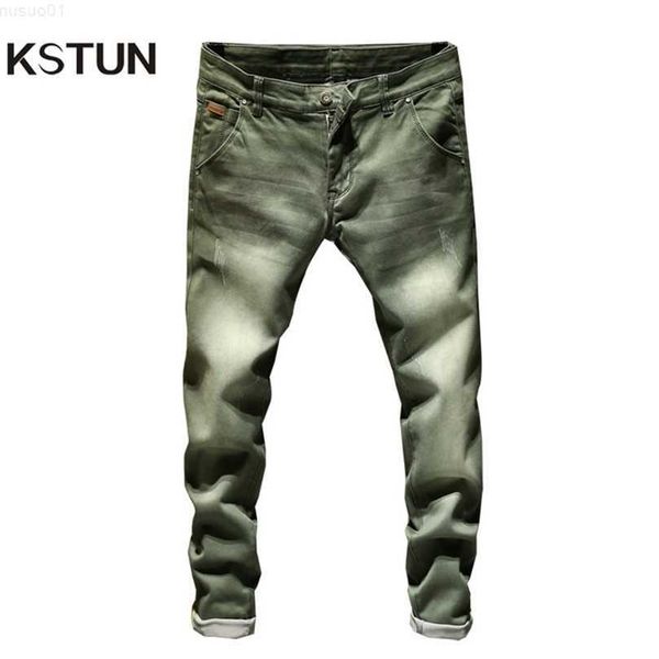 men's kstun men skinny stretch mens colourd fashion slim fit jeans casual pants trousers jean male green black blue white 210318 l23072
men's kstun men skinny stretch mens colourd fashion slim fit jeans casual pants trousers jean male green black blue white 210318 l23072