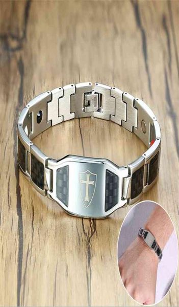 cross magnetic bracelet men stainless steel hand chain id bracelets black carbon fiber magnetic energy bracelet men drop 2108125612029
cross magnetic bracelet men stainless steel hand chain id bracelets black carbon fiber magnetic energy bracelet men drop 2108125612029