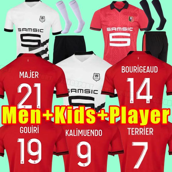 men kids 2023 2024 stade rennais soccer jerseys rennes 23 24 sulemana bourigeaud terrier doku guirassy majer aguerd traore football shirt fa, Black;yellow
men kids 2023 2024 stade rennais soccer jerseys rennes 23 24 sulemana bourigeaud terrier doku guirassy majer aguerd traore football shirt fa, Black;yellow