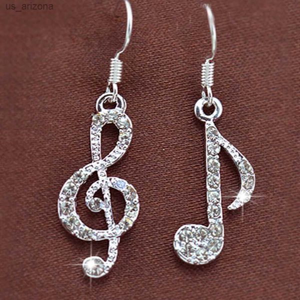1 pair stylish summer music note drop earrings crystal dangle earrings fashion jewelry women accessories gift l230620, Golden;silver
1 pair stylish summer music note drop earrings crystal dangle earrings fashion jewelry women accessories gift l230620, Golden;silver