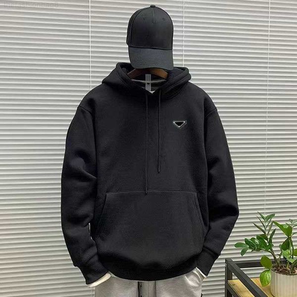designer mens and womens hoodie autumn and winter thickened coat large fat sweater for lovers, Black
designer mens and womens hoodie autumn and winter thickened coat large fat sweater for lovers, Black