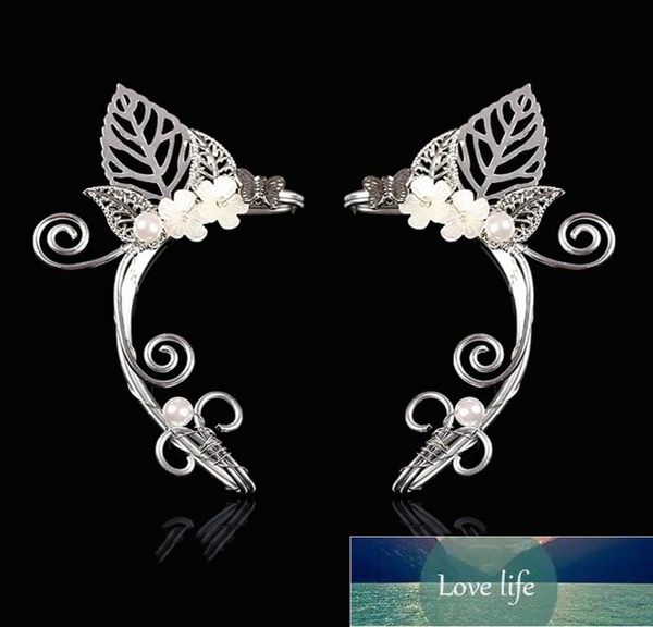 1 pc chic elf ear cuff pearl hollowed flower leaf cosplay fairy earring clips for women girls wedding earcuff jewelry6468819, Silver
1 pc chic elf ear cuff pearl hollowed flower leaf cosplay fairy earring clips for women girls wedding earcuff jewelry6468819, Silver