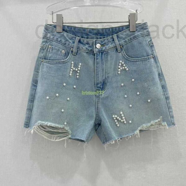 women's shorts designer cotton women jeans with letter pearls beads high end brand cowboy casual hole jersey outwear denim a-line y pan, White;black
women's shorts designer cotton women jeans with letter pearls beads high end brand cowboy casual hole jersey outwear denim a-line y pan, White;black