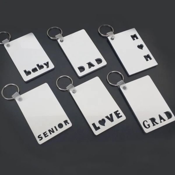 sublimation heat transfer blank card key ring keychain mothers fathers day gift love grad dad mom senior hollow out words pzz, Blue
sublimation heat transfer blank card key ring keychain mothers fathers day gift love grad dad mom senior hollow out words pzz, Blue